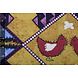 Batik Estampado Ocre Azul Morado Batik Estampado Ocre Azul Morado