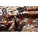 Coton Viscose Kujundama Marron Coton Viscose Kujundama Marron