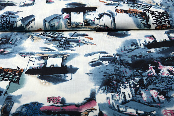 Katoen Viscose Birni Creme Katoen Viscose Birni Creme