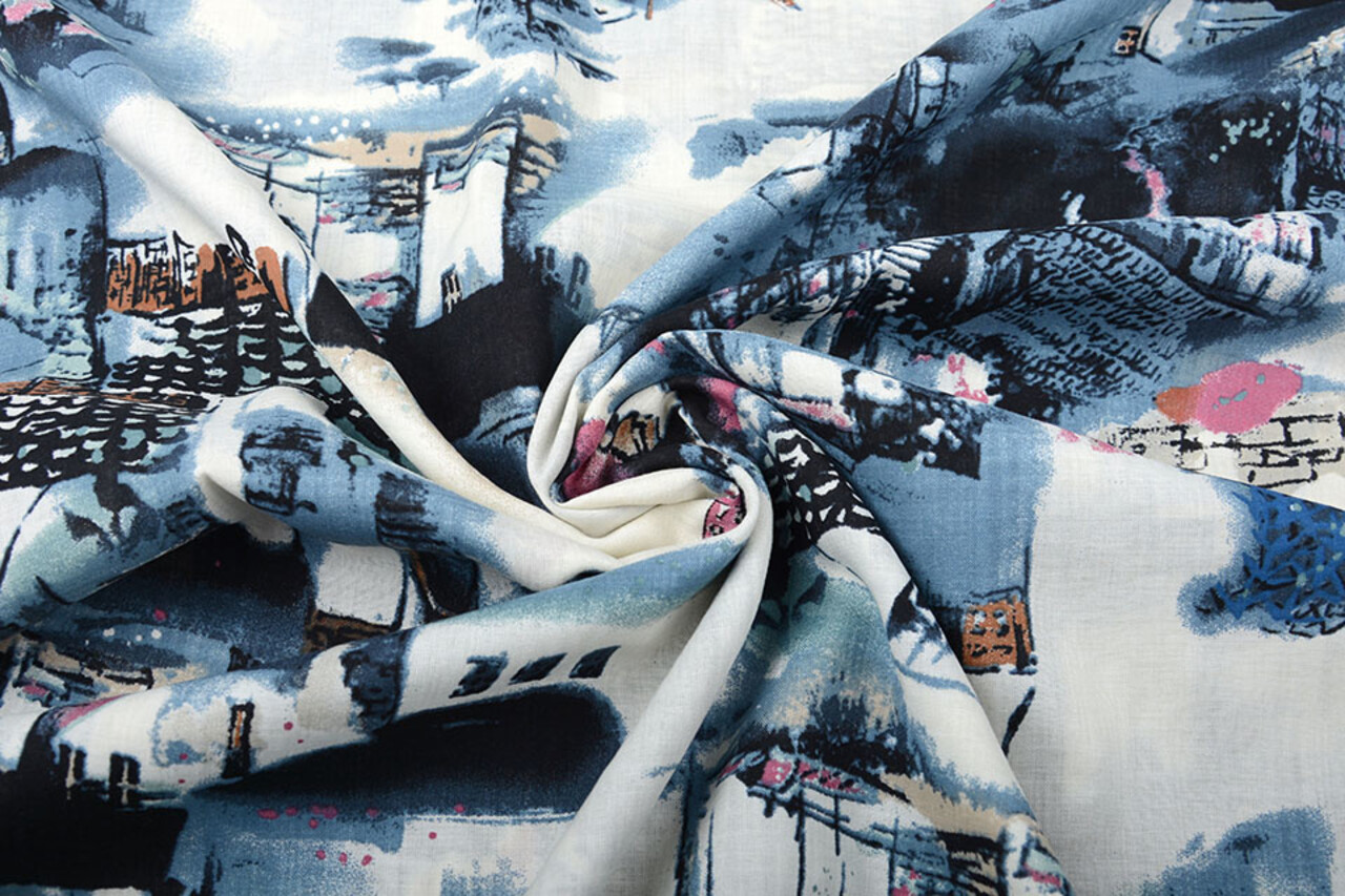 Katoen Viscose Birni Creme Katoen Viscose Birni Creme