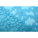 Ricamato Chiffon Aurora Blu
