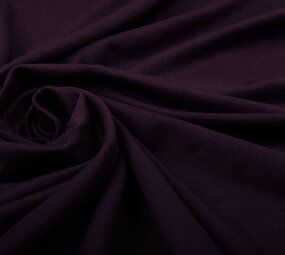 Viscose Jersey Dark Aubergine