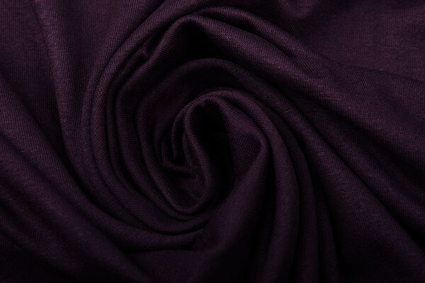 Viscose Jersey Donker Aubergine