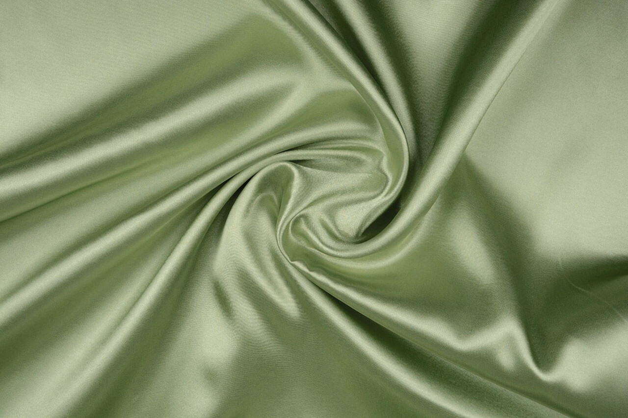 Poly Satijn Oud groen Poly Satijn Oud groen