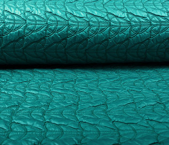 Quilted Jacketfabric Sea Green