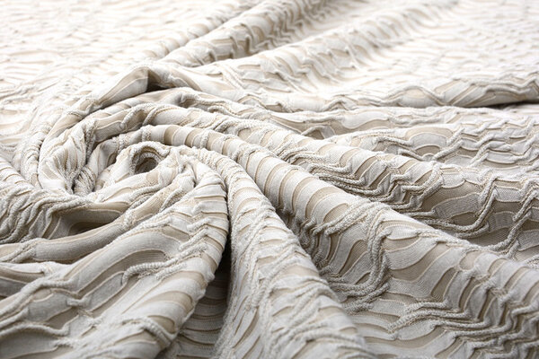 Jacquard Encaje Arena Claro Jacquard Encaje Arena Claro