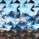 Digital Panel Scouba Crepe Berge Landschaft