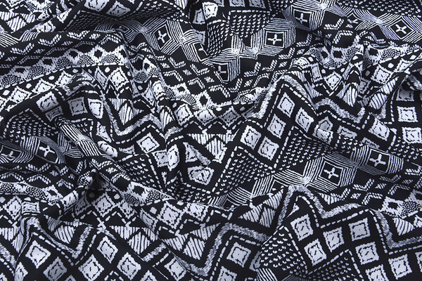 Lycra Trikot Border Frames Schwarz Weiß