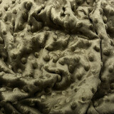 Minky Fleece Stoff Taupe Minky Fleece Stoff Taupe