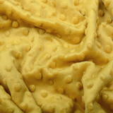 Minky Fleece Ocher Yellow Minky Fleece Ocher Yellow