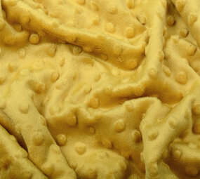 Minky Fleece Oker Geel Minky Fleece Oker Geel