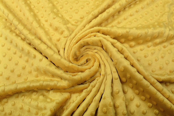 Minky Fleece Ocher Yellow Minky Fleece Ocher Yellow
