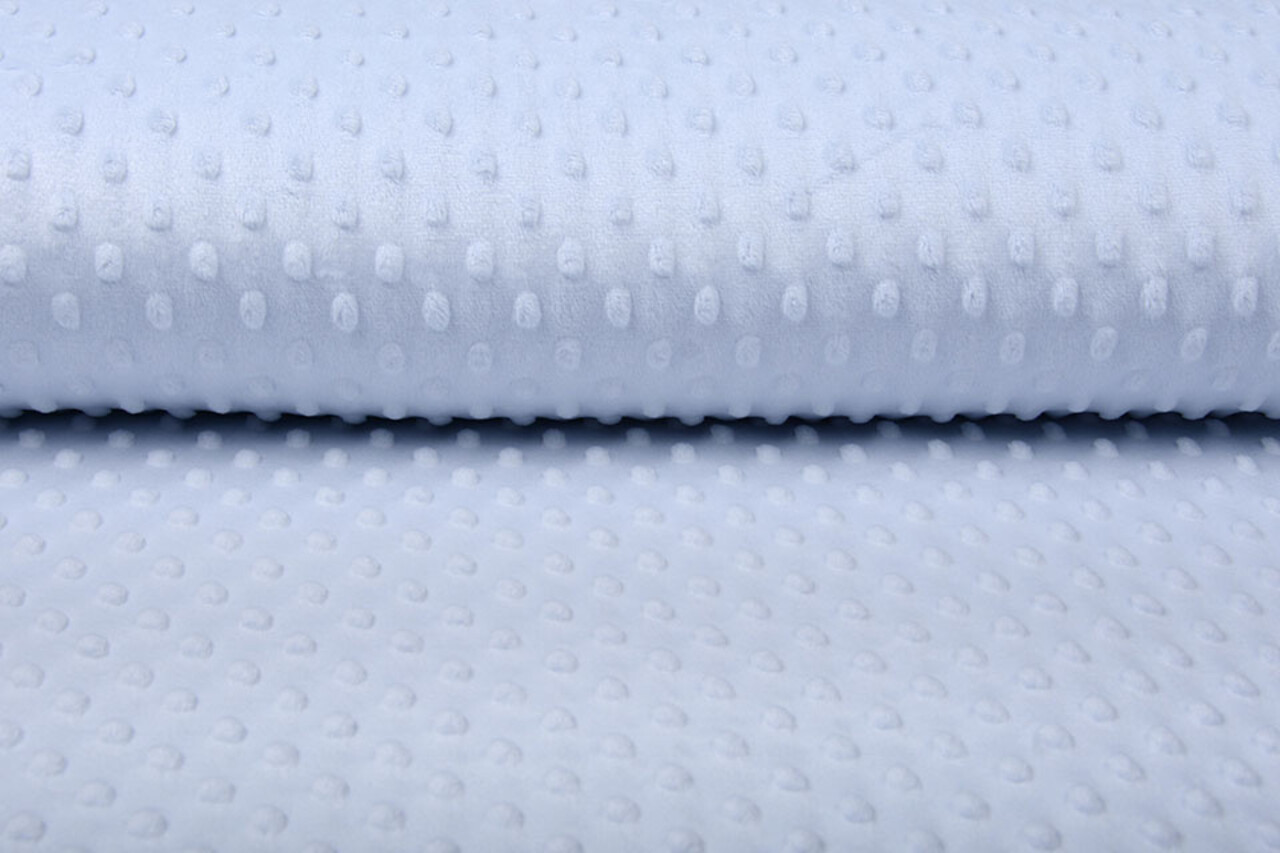 Minky Fleece Grijs-blauw Minky Fleece Grijs-blauw