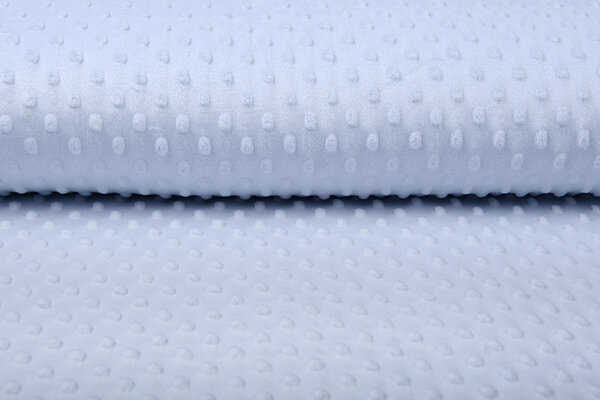 Minky Polaire Gris Bleu