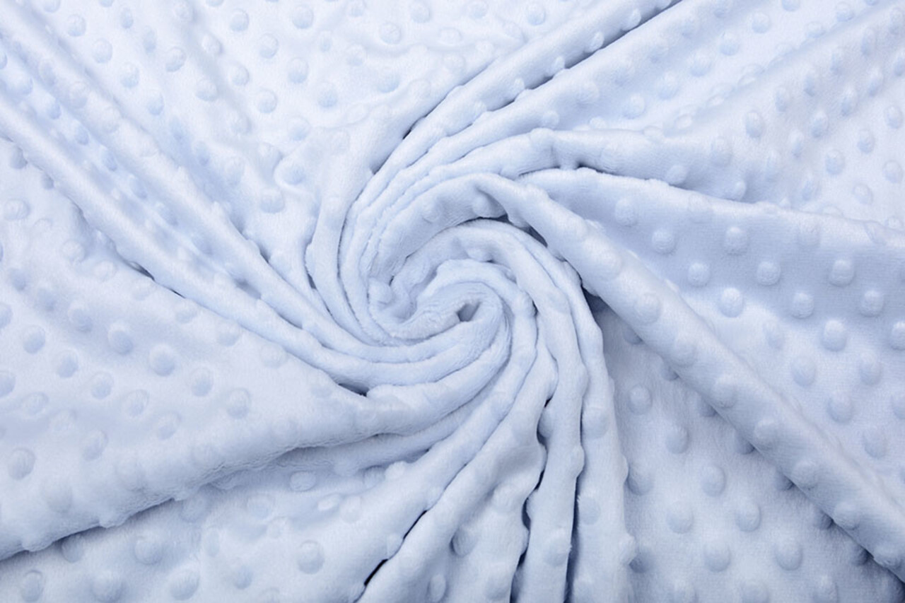 Minky Fleece Grey-blue Minky Fleece Grey-blue