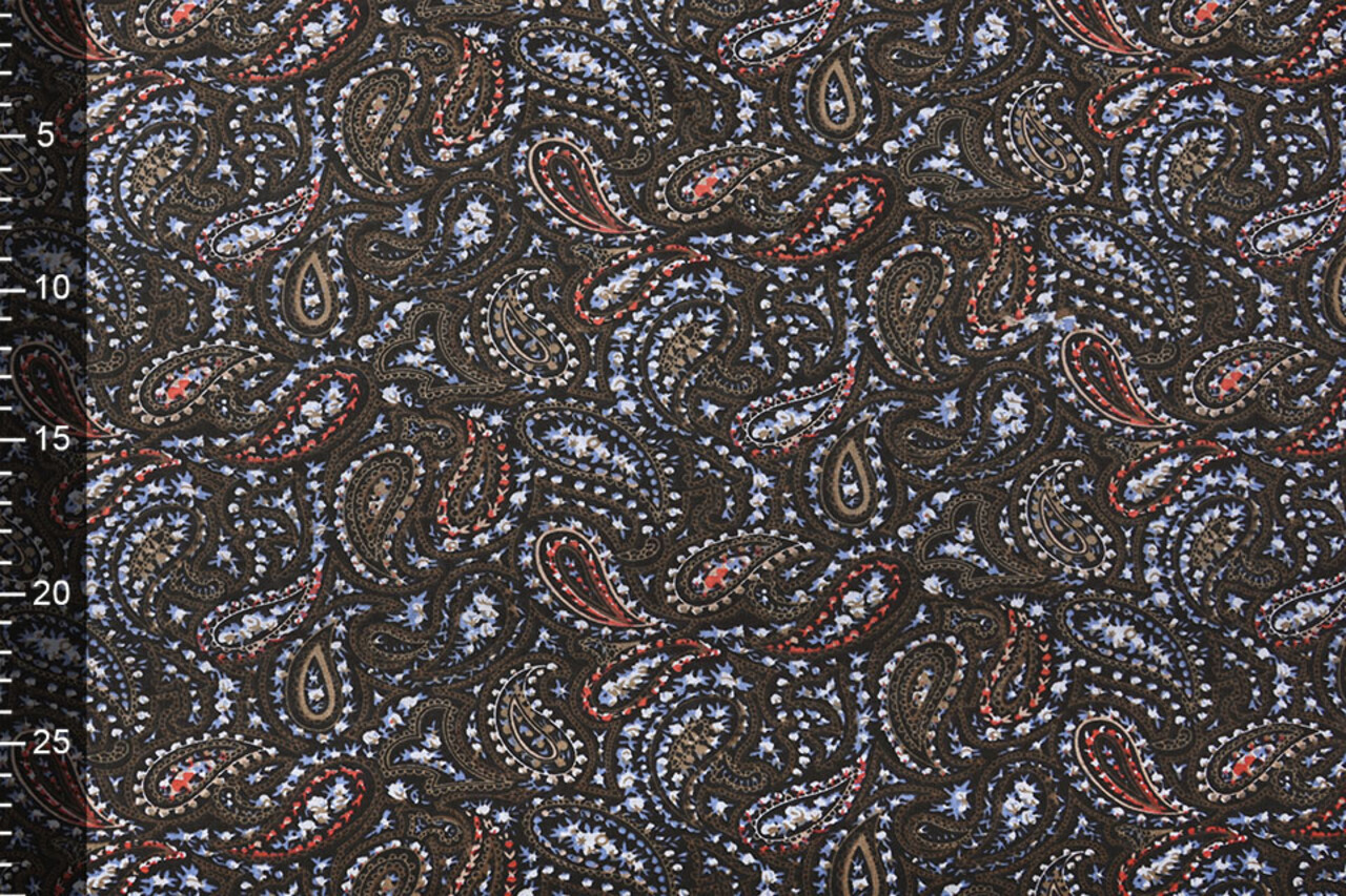 100% Digitaal Katoen Druppels Bruin 100% Digitaal Katoen Druppels Bruin