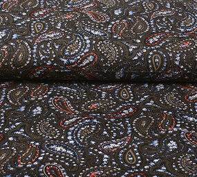 100% Digital Cotton Drops Brown 100% Digital Cotton Drops Brown