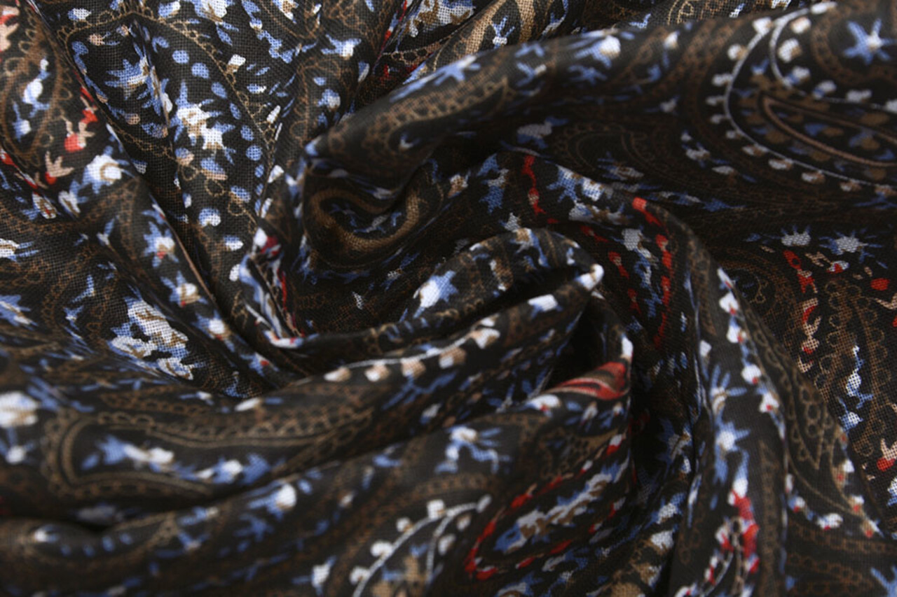 100% Digitaal Katoen Druppels Bruin 100% Digitaal Katoen Druppels Bruin