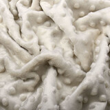 Minky Fleece Stoff Hellbeige Minky Fleece Stoff Hellbeige