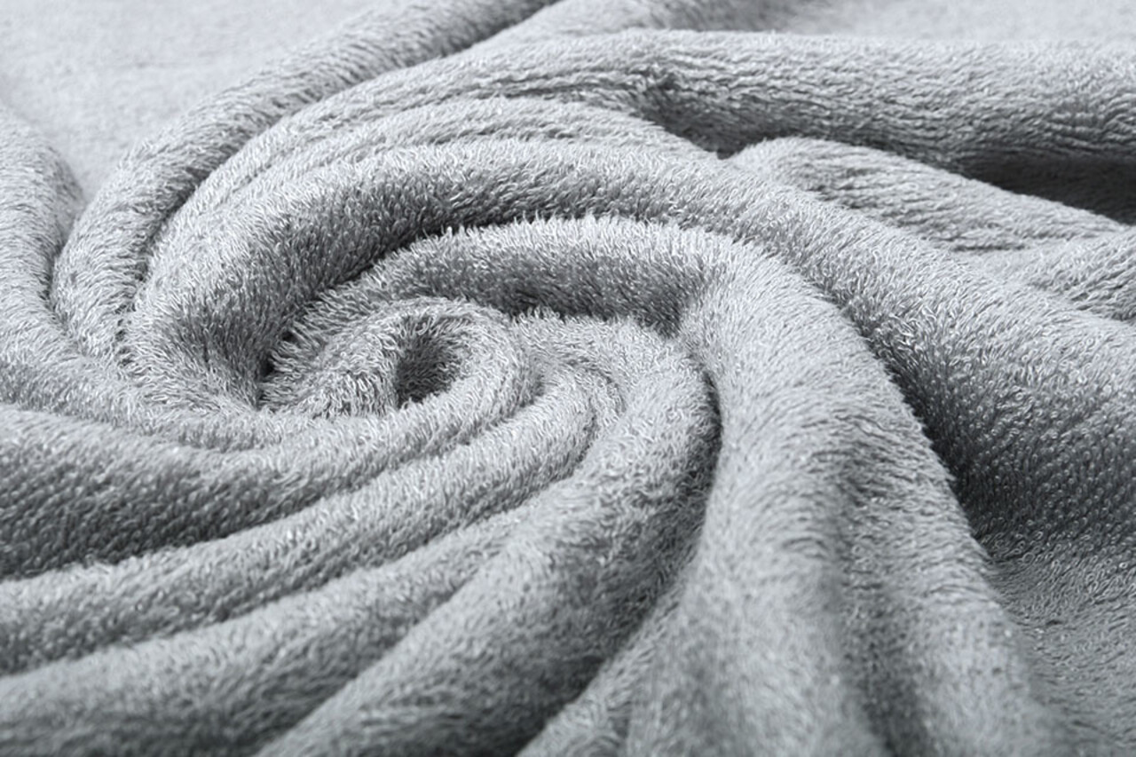 Bamboo Terry Cloth Grey