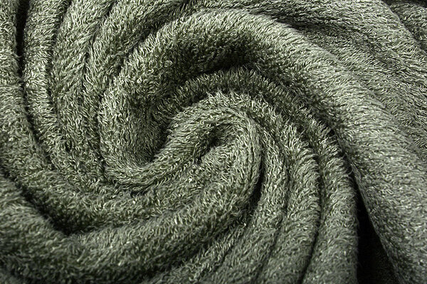 Bamboo Terry Cloth Army Green Bamboo Terry Cloth Army Green