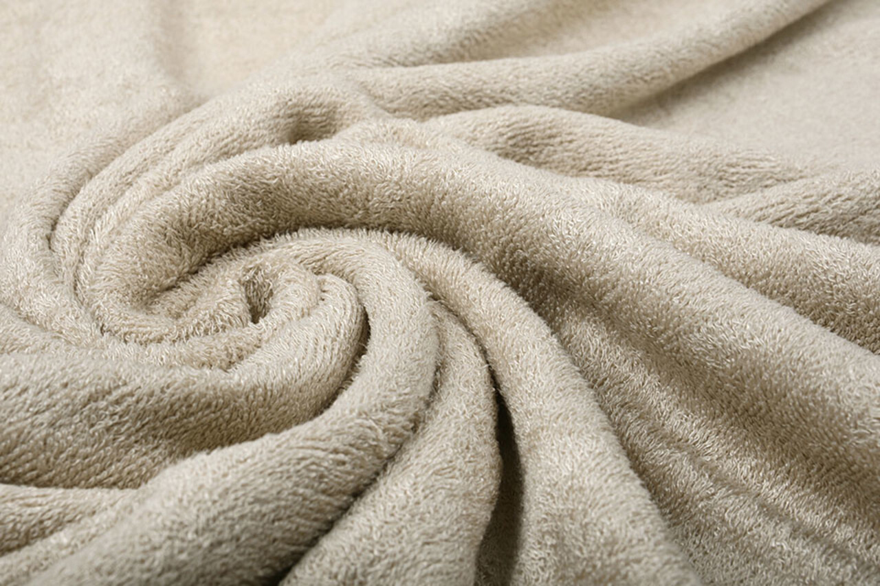 Bamboe Badstof Beige Bamboe Badstof Beige