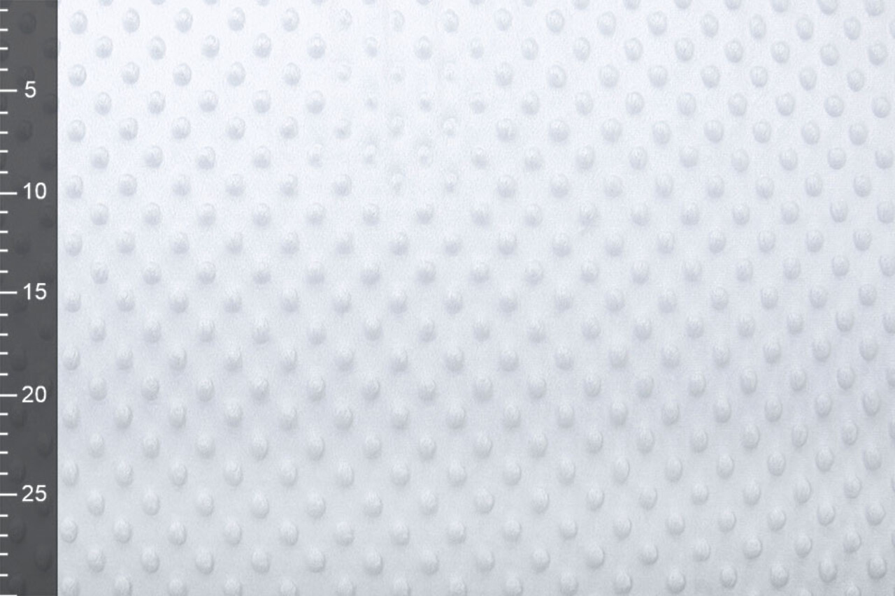 Minky Fleece Stoff Silber Minky Fleece Stoff Silber