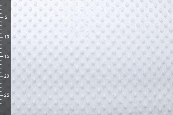 Minky Fleece Stoff Silber Minky Fleece Stoff Silber