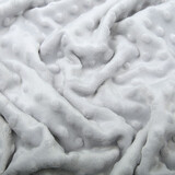 Minky Fleece Silver Minky Fleece Silver