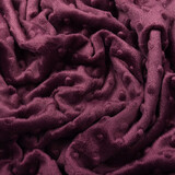 Minky Fleece Aubergine Minky Fleece Aubergine