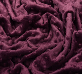 Minky Fleece Aubergine Minky Fleece Aubergine