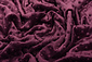 Minky Fleece Stoff Aubergine Minky Fleece Stoff Aubergine