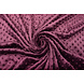 Minky Polaire Aubergine Minky Polaire Aubergine