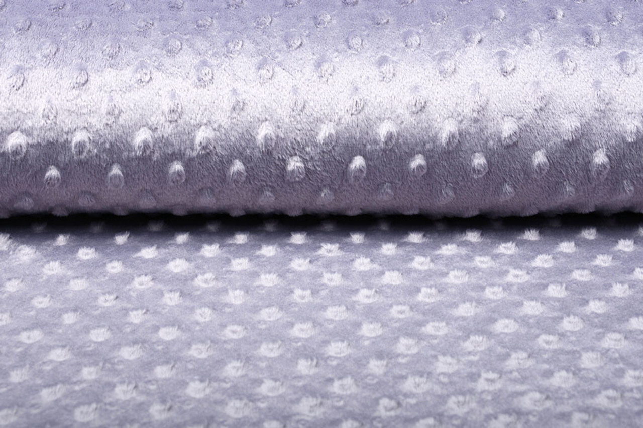 Minky Fleece Lila Minky Fleece Lila