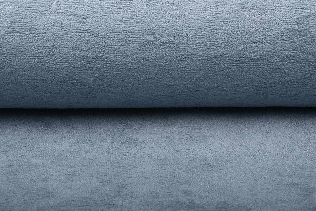 Bamboo Terry Cloth Grey Blue Bamboo Terry Cloth Grey Blue