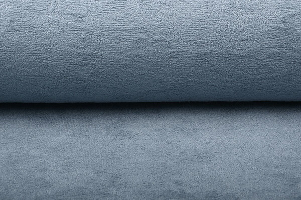 Bamboo Terry Cloth Grey Blue Bamboo Terry Cloth Grey Blue