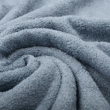 Bambou Tissu Éponge Gris Bleu
