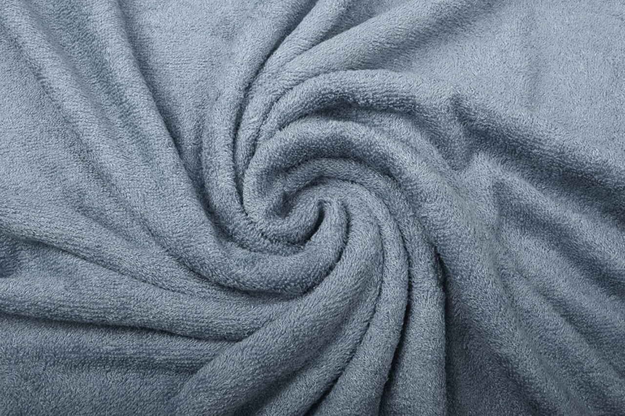 Bamboo Frottee Grau Blau Bamboo Frottee Grau Blau