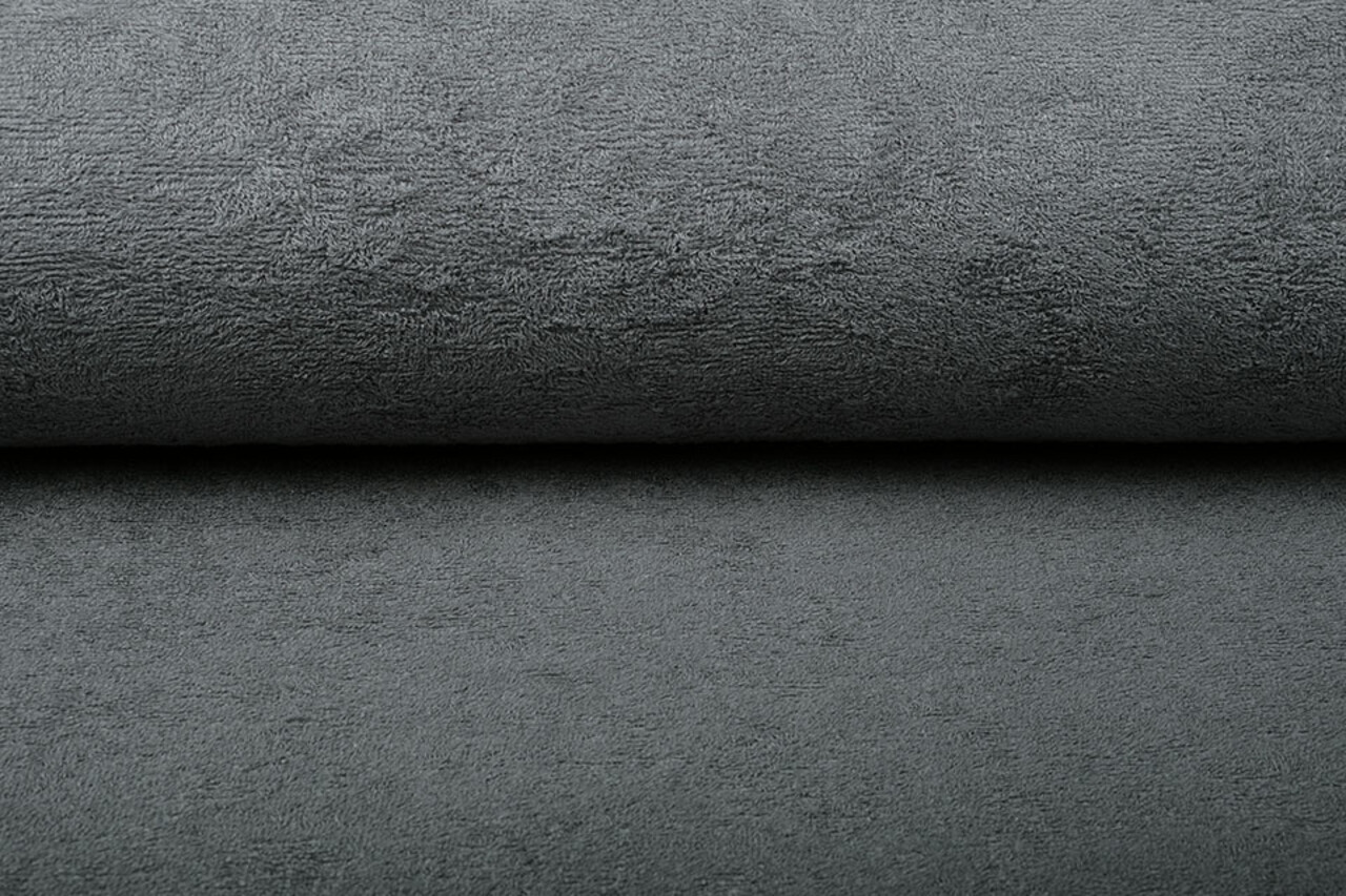 Bambou Tissu Éponge Anthracite Bambou Tissu Éponge Anthracite