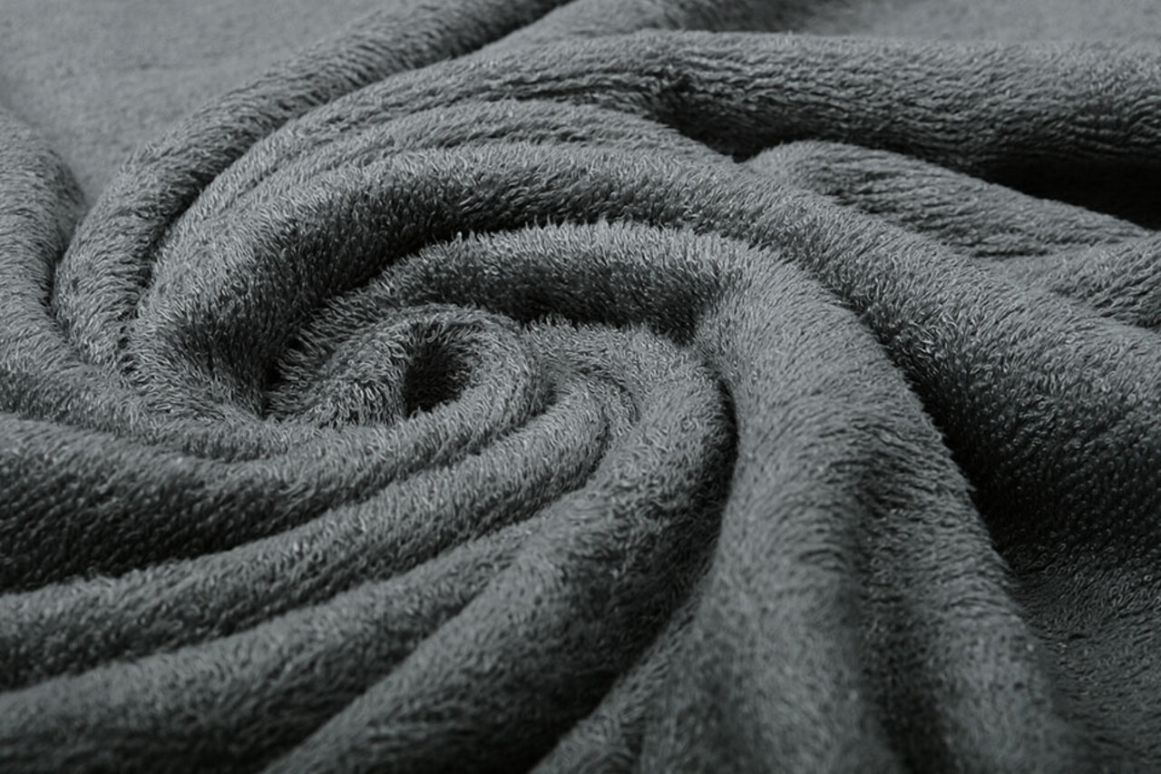 Bamboo Terry Cloth Anthracite Bamboo Terry Cloth Anthracite