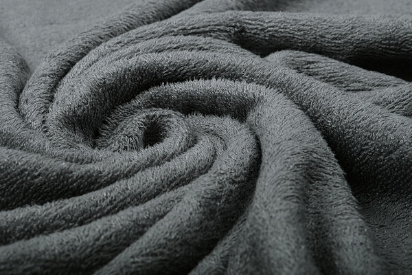 Bamboo Terry Cloth Anthracite Bamboo Terry Cloth Anthracite