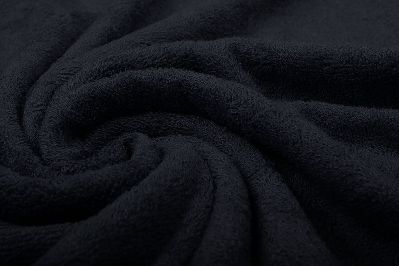 Bamboo Terry Cloth Black