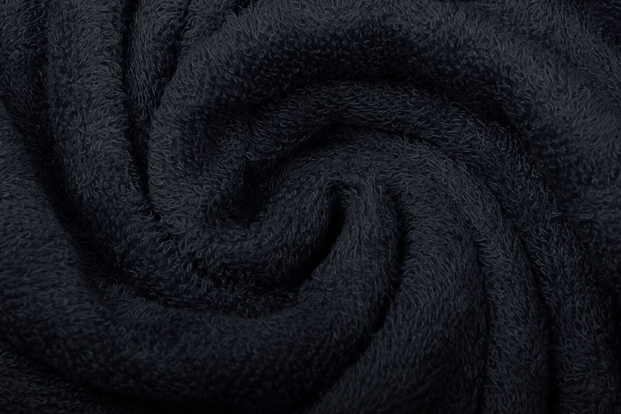 Bamboo Terry Cloth Black