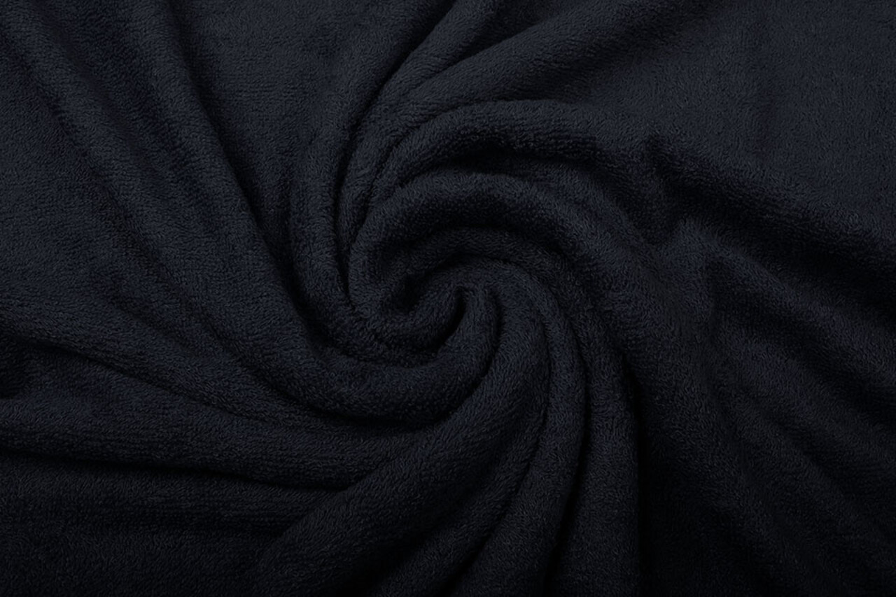Bamboo Terry Cloth Black