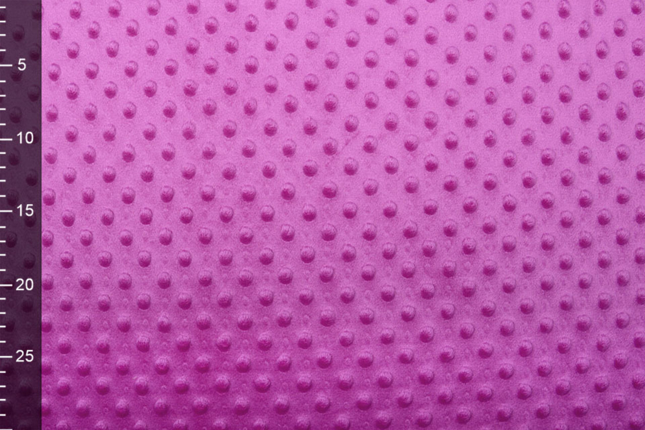 Minky Fleece Stoff Fuchsia Minky Fleece Stoff Fuchsia