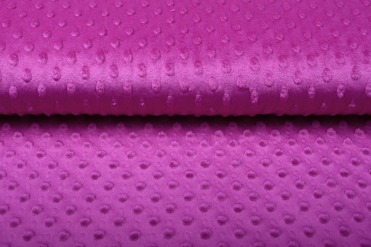 Minky Fleece Fuchsia Minky Fleece Fuchsia