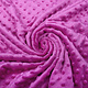 Minky Fleece Stoff Fuchsia