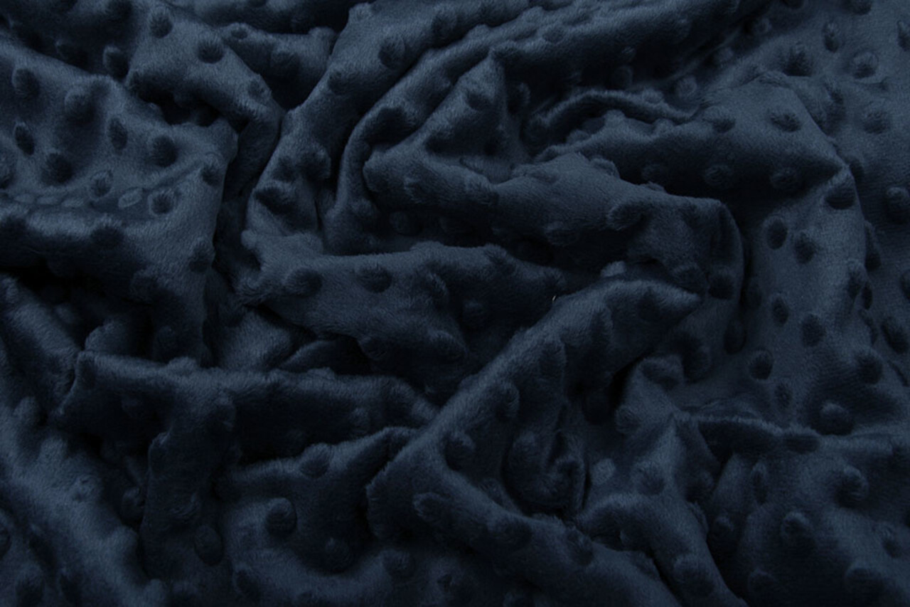 Minky Fleece Marine
