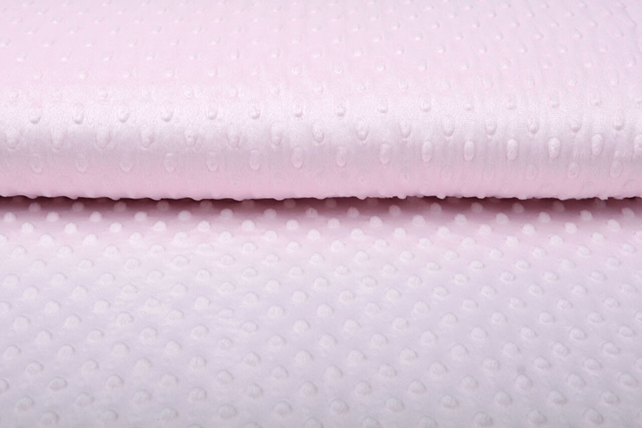 Minky Fleece Licht Roze Minky Fleece Licht Roze