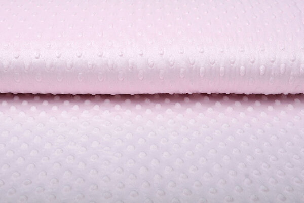 Minky Fleece Licht Roze Minky Fleece Licht Roze